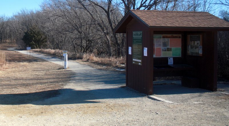 Nature trail kiosk